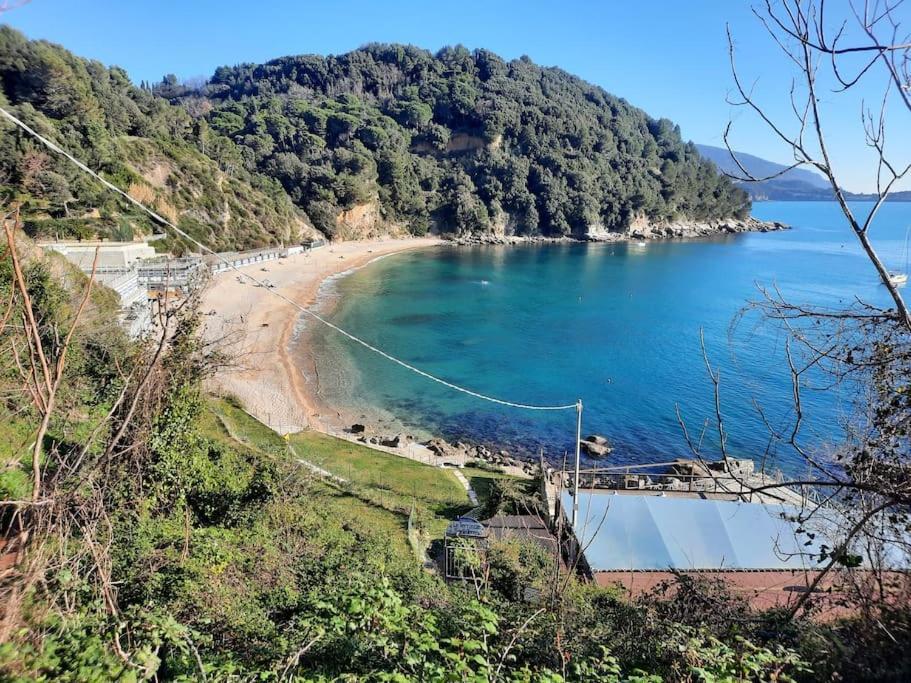 La Terrazza Sul Golfo Dei Poeti Con Vista Mare Pitelli Exterior foto