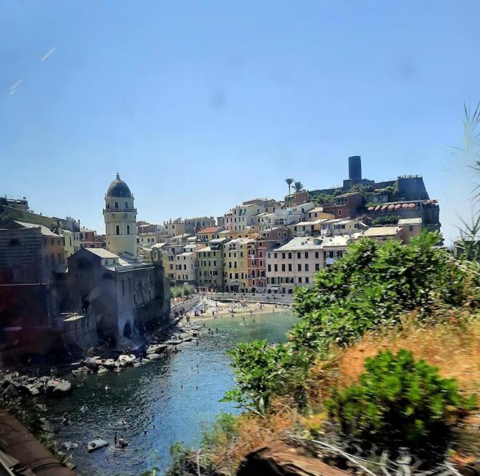 La Terrazza Sul Golfo Dei Poeti Con Vista Mare Pitelli Exterior foto