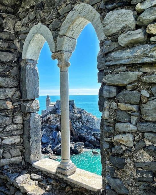 La Terrazza Sul Golfo Dei Poeti Con Vista Mare Pitelli Exterior foto