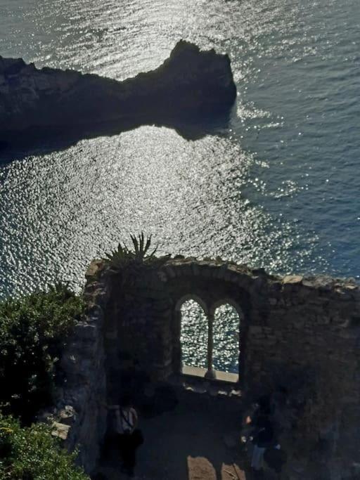 La Terrazza Sul Golfo Dei Poeti Con Vista Mare Pitelli Exterior foto