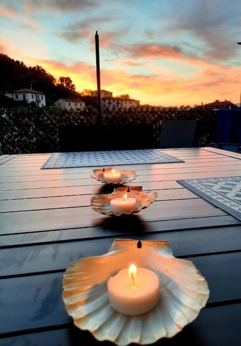 La Terrazza Sul Golfo Dei Poeti Con Vista Mare Pitelli Exterior foto