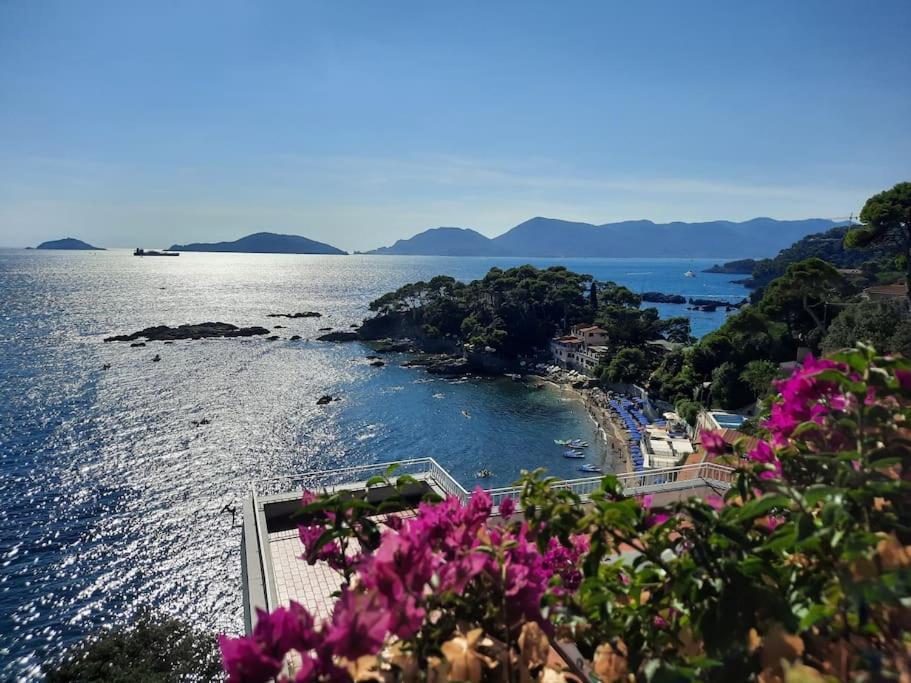 La Terrazza Sul Golfo Dei Poeti Con Vista Mare Pitelli Exterior foto