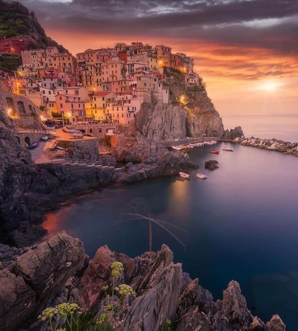 La Terrazza Sul Golfo Dei Poeti Con Vista Mare Pitelli Exterior foto