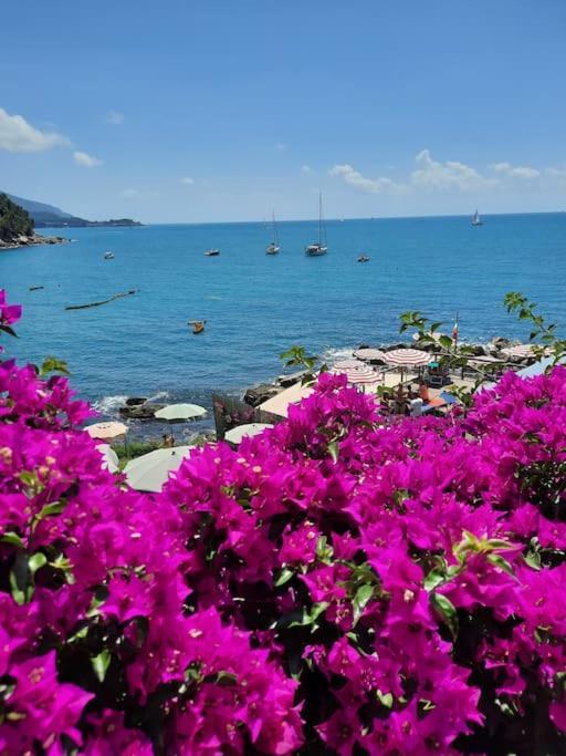 La Terrazza Sul Golfo Dei Poeti Con Vista Mare Pitelli Exterior foto