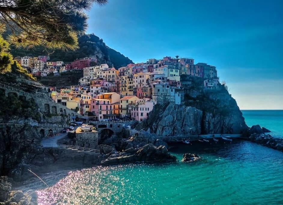 La Terrazza Sul Golfo Dei Poeti Con Vista Mare Pitelli Exterior foto